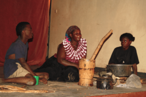A scene from the Dynamo theatre production of George Ngobi's Loud Silence
