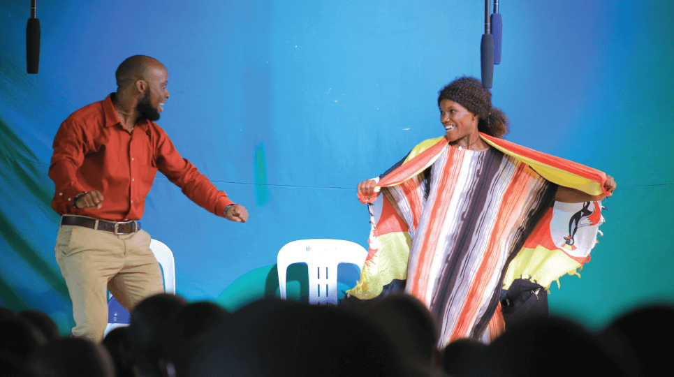Miracle's parents do the winner dance in Tunde Euba's INCONTROL Reloaded